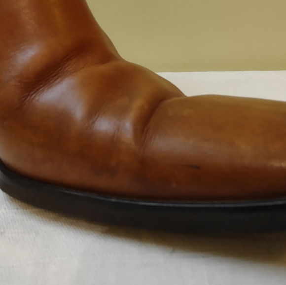 Vera Gomma Calderone Leather Boots Made in Italy Size 36 - Picture 7 of 12